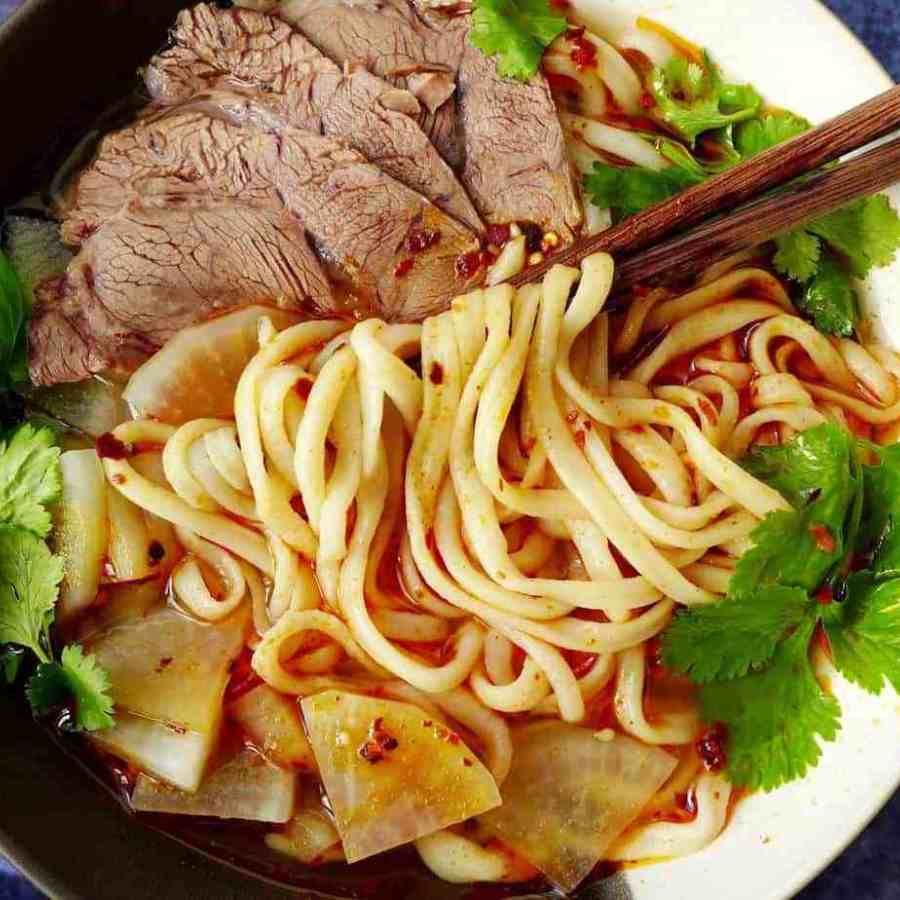 Easy Hand-Pulled Noodles