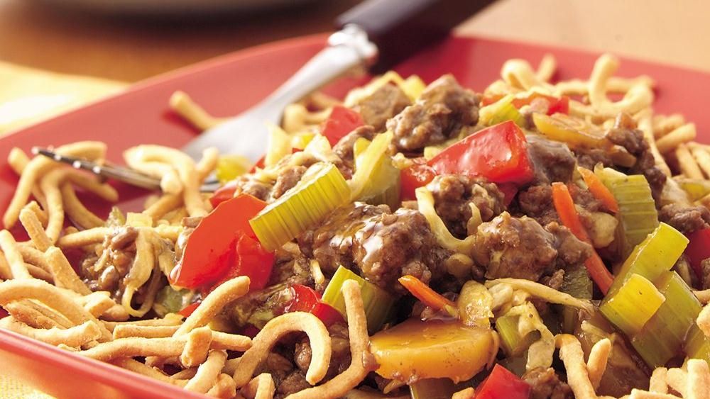 Chinese Beef Chow Mein