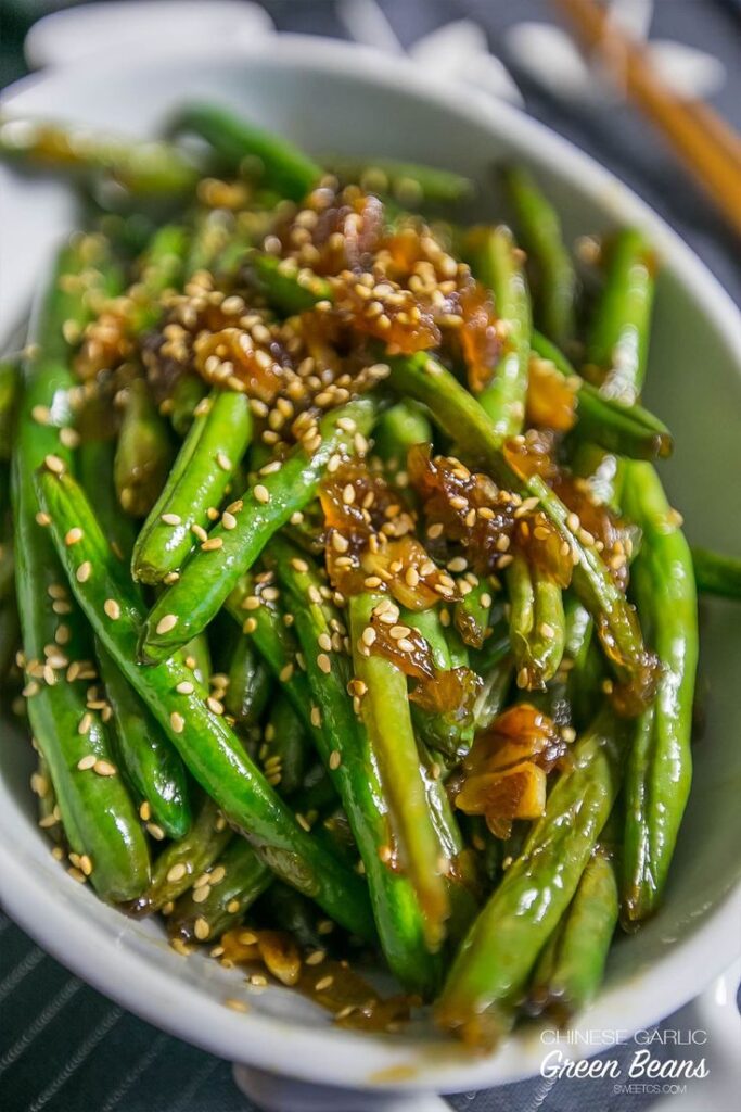 Chinese Garlic Green Beans