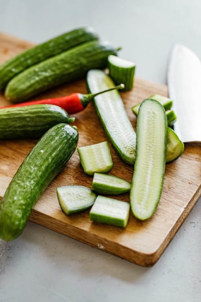 Easy Chinese Cucumber Salad